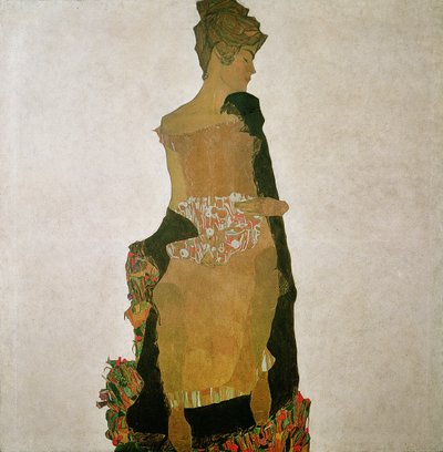 ゲルティ・シーレ、1909 作： Egon Schiele